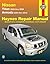 Haynes Repair Manual: Nissan Titan models 2004-2009 and Armada 2005-2010 Models covered: All Nissan 2WD and 4WD Titan models 2004-2009. ; All Nissan 2WD and 4WD Armada models 2005-2010