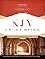 KJV Study Bible, Black Genuine Leather Indexed by Anonymous