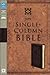 NIV, Single-Column Bible, Imitation Leather, Brown