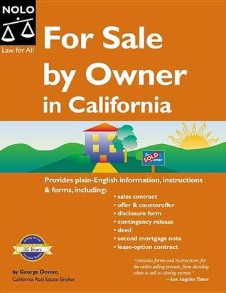 For Sale by Owner in California (Paperback)