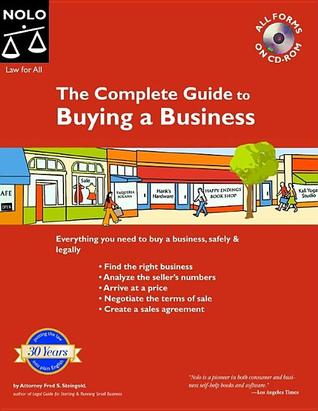 The Complete Guide to Buying a Business (Book with CD-Rom)