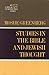 Studies in the Bible and Jewish Thought by Moshe Greenberg