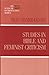 Studies in Bible and Feminist Criticism (A JPS Scholar of Distinction Book)