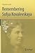 Remembering Sofya Kovalevskaya