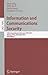 Information and Communication Security by Sihan Qing