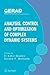 Analysis, Control and Optimization of Complex Dynamic Systems