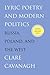Lyric Poetry and Modern Politics by Clare Cavanagh