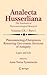 Phenomenology/Ontopoiesis Retrieving Geo-cosmic Horizons of Antiquity: Logos and Life (Analecta Husserliana, 110)