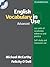 English Vocabulary in Use Advanced with Answers and CD-ROM by Michael  McCarthy