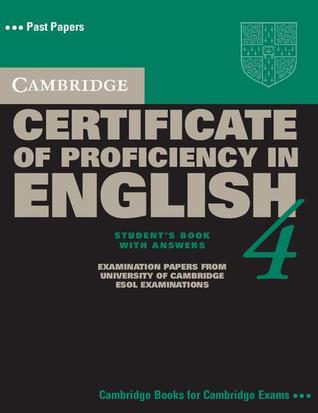 Cambridge Certificate of Proficiency in English 4 Self Study Pack (CPE Practice Tests)