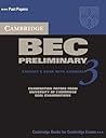 Cambridge BEC Preliminary 3 Self Study Pack (BEC Practice Tests)