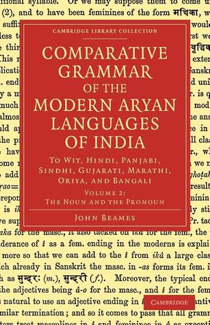 Comparative Grammar of the Modern Aryan Languages of India: To Wit, Hindi, Panjabi, Sindhi, Gujarati, Marathi, Oriya, and Bangali, Vol. 2