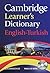 Cambridge Learner's Dictionary English-Turkish with CD-ROM