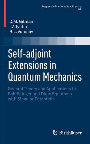 Self-adjoint Extensions in Quantum Mechanics: General Theory and Applications to Schrödinger and Dirac Equations with Singular Potentials (Progress in ... 62) (Progress in Mathematical Physics, 62)