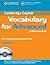 Cambridge Vocabulary for Advanced with Answers and Audio CD