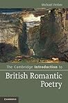 The Cambridge Introduction to British Romantic Poetry