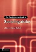 The Cambridge Handbook of Sociolinguistics
