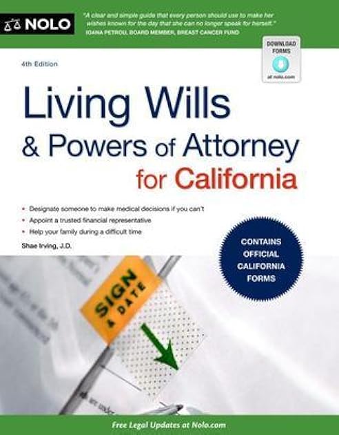 Living Wills and Powers of Attorney for California (Living Wills & Powers of Attorney)