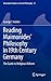 Reading Maimonides' Philosophy in 19th Century Germany (Amsterdam Studies in Jewish Philosophy, 15)