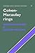 Cohen-Macaulay Rings (Cambridge Studies in Advanced Mathematics, Series Number 39)