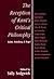 The Reception of Kant's Critical Philosophy by Sally Sedgwick The Reception of Kant's Critical Philosophy by Sally Sedgwick