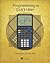 Programming the TI-83 Plus/TI-84 Plus
