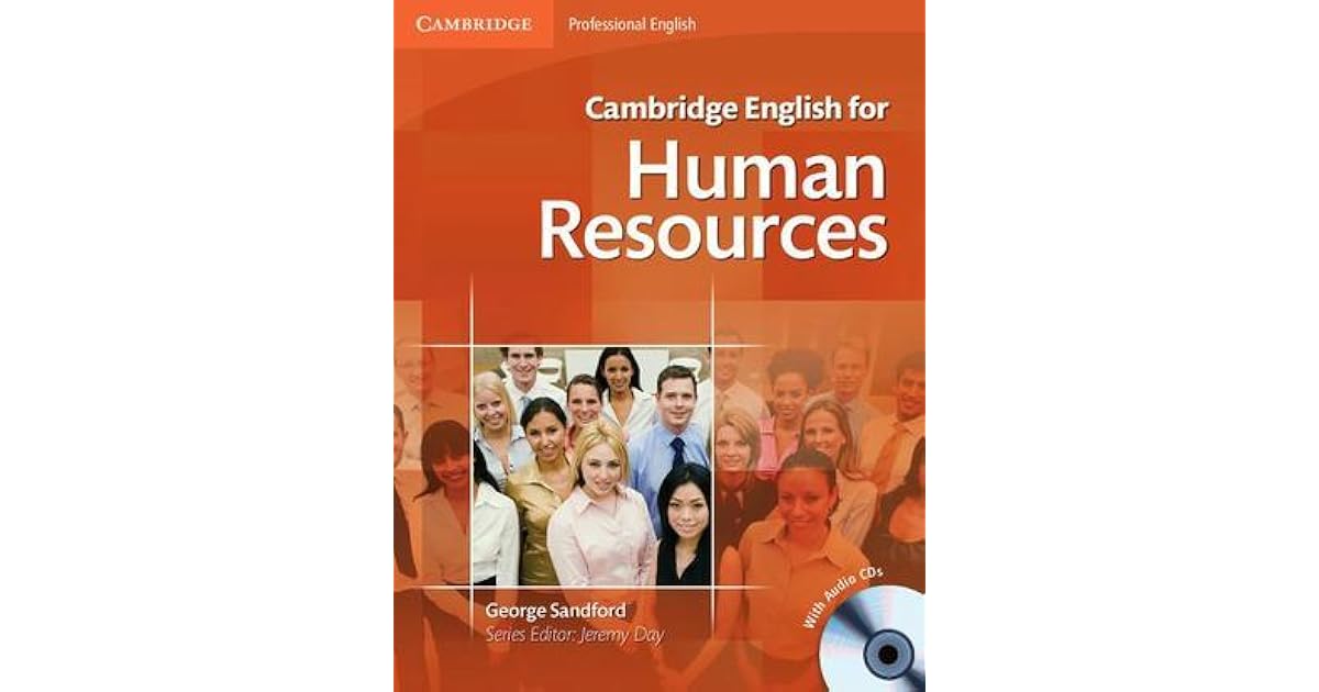 Cambridge English for Human Resources [With 2 CDs] by Sandford