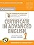Cambridge Certificate in Advanced English 1 for updated exam Student's Book without answers: Official Examination papers from University of Cambridge ESOL Examinations (CAE Practice Tests)