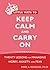 Little Ways to Keep Calm and Carry on: Twenty Lessons for Managing Worry, Anxiety, and Fear