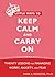 Little Ways to Keep Calm and Carry On by Mark A. Reinecke