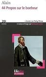 44 Propos sur le ...