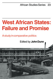 West African States: Failure and Promise: A Study in Comparative Politics (African Studies, Series Number 23)