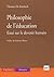 Philosophie de l'éducation essai sur le devenir humain