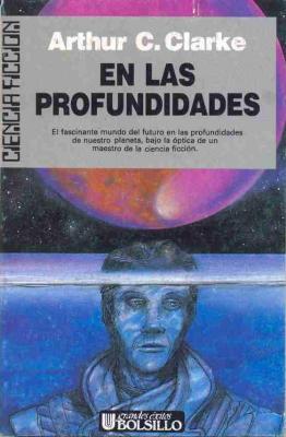 Portada de En las profundidades, de Arthur C. Clarke