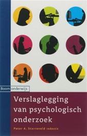 Verslaglegging van psychologisch onderzoek