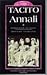 Annali, Vol 1. Testo latino a fronte