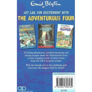 Shipwrecked! / Stranded! / Trapped! (The Adventurous Four, #1-3)
