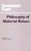 Philosophy of Material Nature: Metaphysical Foundations of Natural Science/Prolegomena