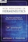 New Horizons in Hermeneutics