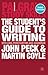 The Student's Guide to Writing: Spelling, Punctuation and Grammar (Macmillan Study Skills)