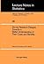 Survey Research Designs: Towards a Better Understanding of Their Costs and Benefits: Prepared under the Auspices of the Working Group on the ... Council (Lecture Notes in Statistics, 38)