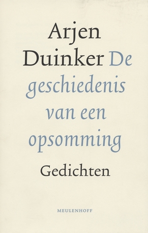 De geschiedenis van een opsomming: Gedichten