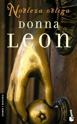 Portada de Nobleza obliga, de Donna Leon