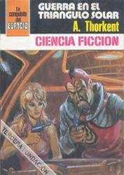 Portada de Guerra en el triangulo solar, de A. Thorkent