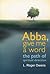 Abba, Give Me a Word by L. Roger Owens