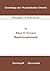 Reaktionskinetik (Grundzüge der Physikalischen Chemie in Einz... by K.H. Homann