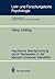Psychische Beanspruchung durch Wartezeiten in der Mensch-Computer Interaktion (Lehr- und Forschungstexte Psychologie, 31) (German Edition)