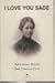 I Love you Sade = Sade, te Amo