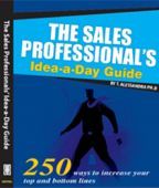 Sales book - The Sales Professional's Idea-A-Day Guide