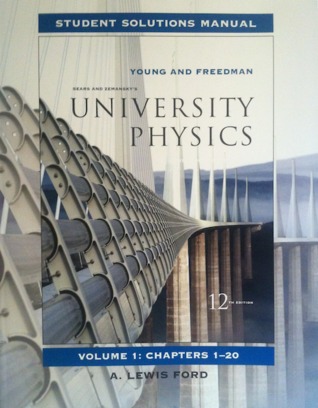 Student Solutions Manual for University Physics, Volume 1: Chapters 1-20